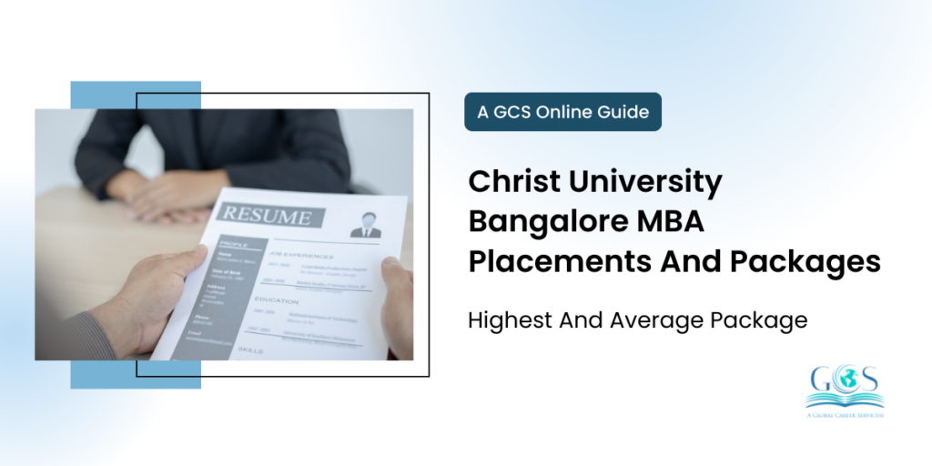 Christ University Bangalore MBA Placements