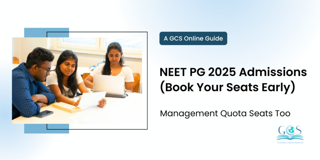 NEET PG 2025 Admissions Open (Book Your Seats Early)
