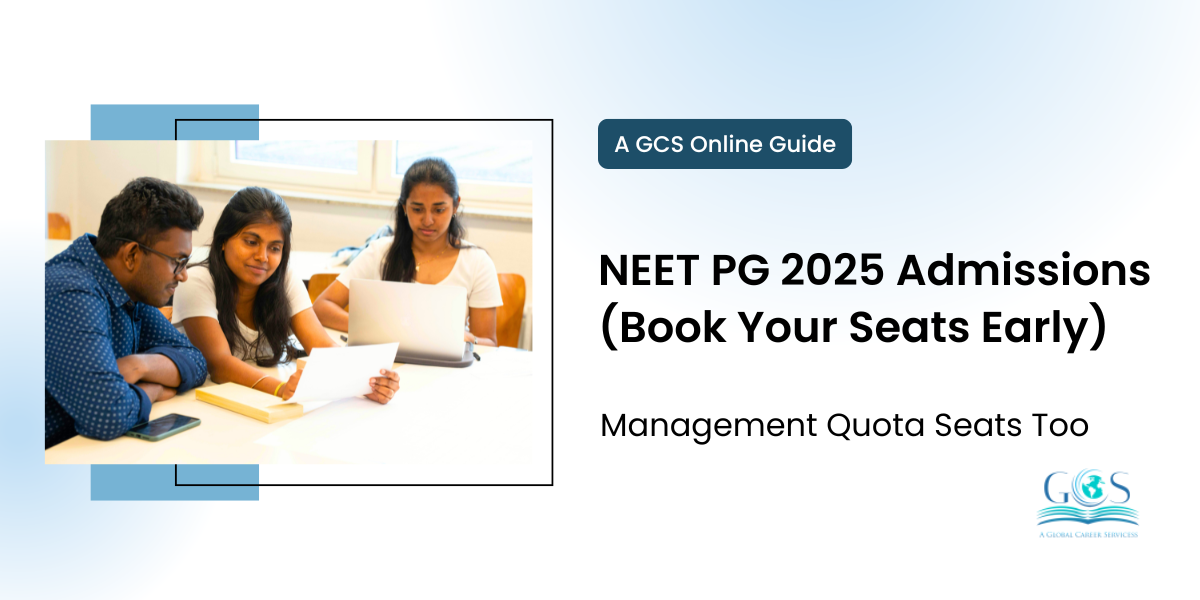 NEET PG 2025 Admissions Open (Book Your Seats Early)