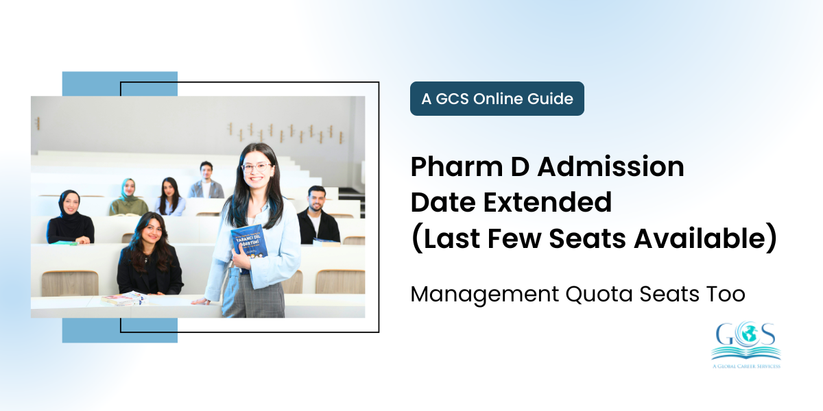 Pharm D Admission Date Extended