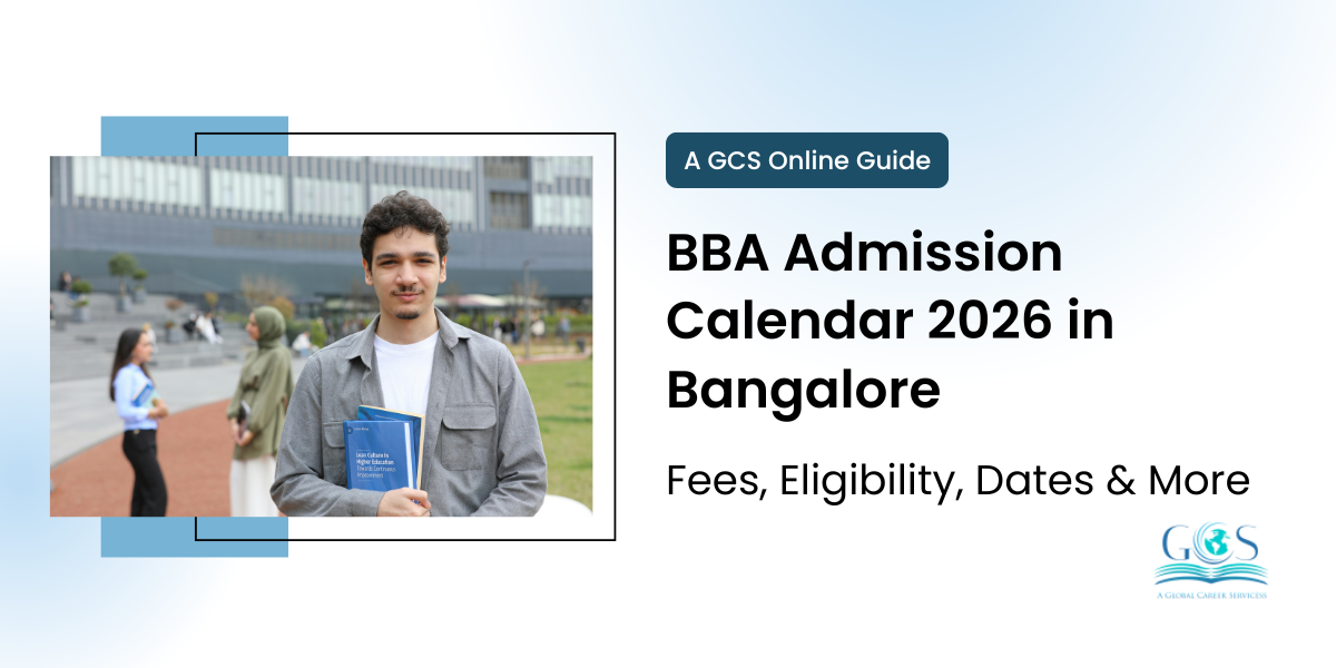 BBA Admission Calendar 2026 in Bangalore